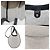 Borsa a Spalla Luco MM di Hermès Grigio - vista 5