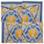 Sciarpa Hermès Carré 140 Blu  - vista 3