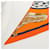 Sciarpa in cashmere Hermès Etriers Triangle Geant Arancione - vista 2