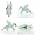 Hermès Hermes Dragon Epoque Stuffed Cotton Green Stuffed dog - view 3