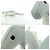 Hermès Hermes Dragon Epoque Stuffed Cotton Green Stuffed dog - view 4