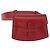 Borsa a vita Hermès in pelle rossa Rosso