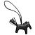 Charm in pelle Rodeo PM Hermès nero