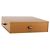 Hermès Caja de escritorio grande de madera beige Hermes