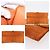 Borsa Clutch Hermès Jije Elan 29 Arancione - vista 5