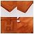 Borsa Clutch Hermès Jije Elan 29 Arancione - vista 6