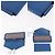 Cartera Long Sangrecaval Passant de Hermès Azul - vista 5