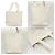 Hermès Picotan PM Handtasche Weiß - Ansicht 3