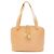Borsa tote beige Chanel Coco Mark