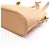 Borsa tote beige Chanel Coco Mark - vista 8