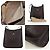 Borsa a Spalla Vespa Hermès Marrone - vista 5