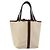 Borsa a Spalla Picotin PM Toile H di Hermès Beige