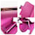 Hermès Billetera Compacta Constance Hermes Rosa  - vista 4