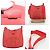Borsa a Spalla Hermès Evelyn GM Rosa - vista 5