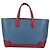 Hermès Hermes Maxi Box Cabas 30 Handtasche Blau - Ansicht 2