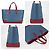 Hermès Hermes Maxi Box Cabas 30 Handtasche Blau - Ansicht 3