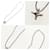 Hermès Lima Necklace Silvery Metal  - view 4