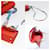 Hermès Hermes Micro Kelly Twilly Bag Charm Orange  - view 4