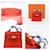 Hermès Hermes Micro Kelly Twilly Bag Charm Orange  - view 5