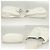 Borsa a Spalla Hermès Evelyn 1 GM Bianco - vista 3