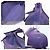 Borsa a Spalla Hermès Evelyn 3 Porpora - vista 6