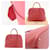 Borsa Hermès Bolide 37 Rosso - vista 5