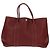 Borsa Hermès Garden Party PM Rosso - vista 2