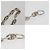 Hermès Bracciale Chaine D'ancre MM Hermes Ag925 14 Anelli Argento - vista 4