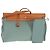 Borsa Hermès Her Bag Zip GM Blu