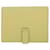 Hermès Billetera Compacta Bearn Hermes Amarillo - vista 2