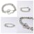 Bracciale Hermès Boulevard MM Argento  - vista 3