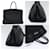 Borsa Hermès Birkin 35 Nero - vista 3