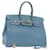 Borsa Hermès Birkin 35 Blu