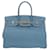 Borsa Hermès Birkin 35 Blu - vista 2
