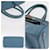 Borsa Hermès Birkin 35 Blu - vista 4