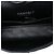 Chanel Nero Medio Classico in Pelle Verniciata Doppio Flap - vista 4