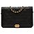 Cartera Boy de Caviar Negro Acolchado de Chanel con Cadena