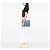 Chanel Blu Grande Borsa in Denim Trapuntato Boy Flap - vista 7