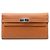 Cartera Longa Kelly en Epsom Marrón Hermès Castaño