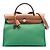 Hermès Borsa Herbag Zip 31 Verde Toile