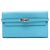 Cartera Longa Kelly en Epsom Azul Hermès Azul claro