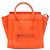 Céline Borsa a mano Celine Luggage Mini Shopper Rosso