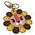 Portachiavi Monogram Louis Vuitton Marrone