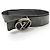 Cintura reversibile in pelle Monogram Eclipse da uomo Louis Vuitton Nero