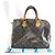 Bolso Louis Vuitton Speedy 35 Castaño - vista 2