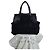 Borsa Gabriela Hearst in pelle nera Nero