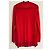 Fendi Cardigan aus roter Wolle mit Fuchsia Crepe Fuschia - Ansicht 2