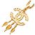 Timeless Collana Placcata Oro Chanel Coco Mark D'oro - vista 2