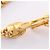 Timeless Collana Placcata Oro Chanel Coco Mark D'oro - vista 5