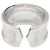 Anello Cartier C2 in oro bianco 18K Argento - vista 2